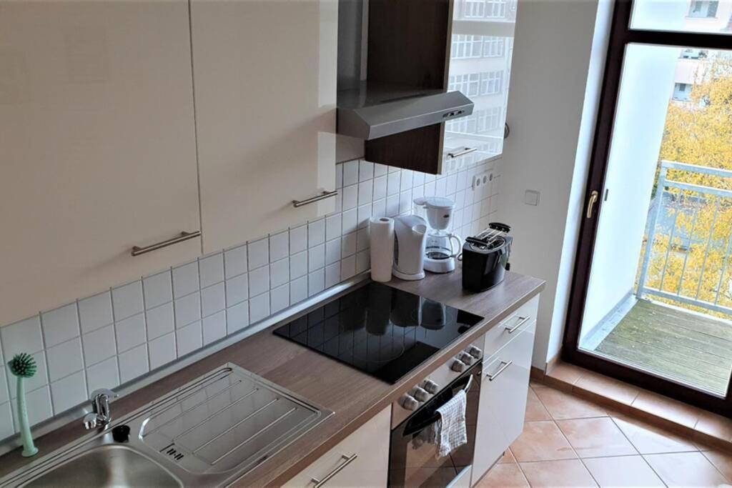 Apartament Enjoy Leipzig Fewo Leipzig-Schoenefeld Zewnętrze zdjęcie